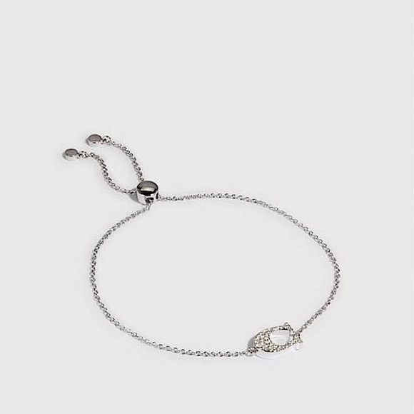 COACH Pave Signature Slider Bracelet NWT/NEW with Dust bag - Picture 9 of 15